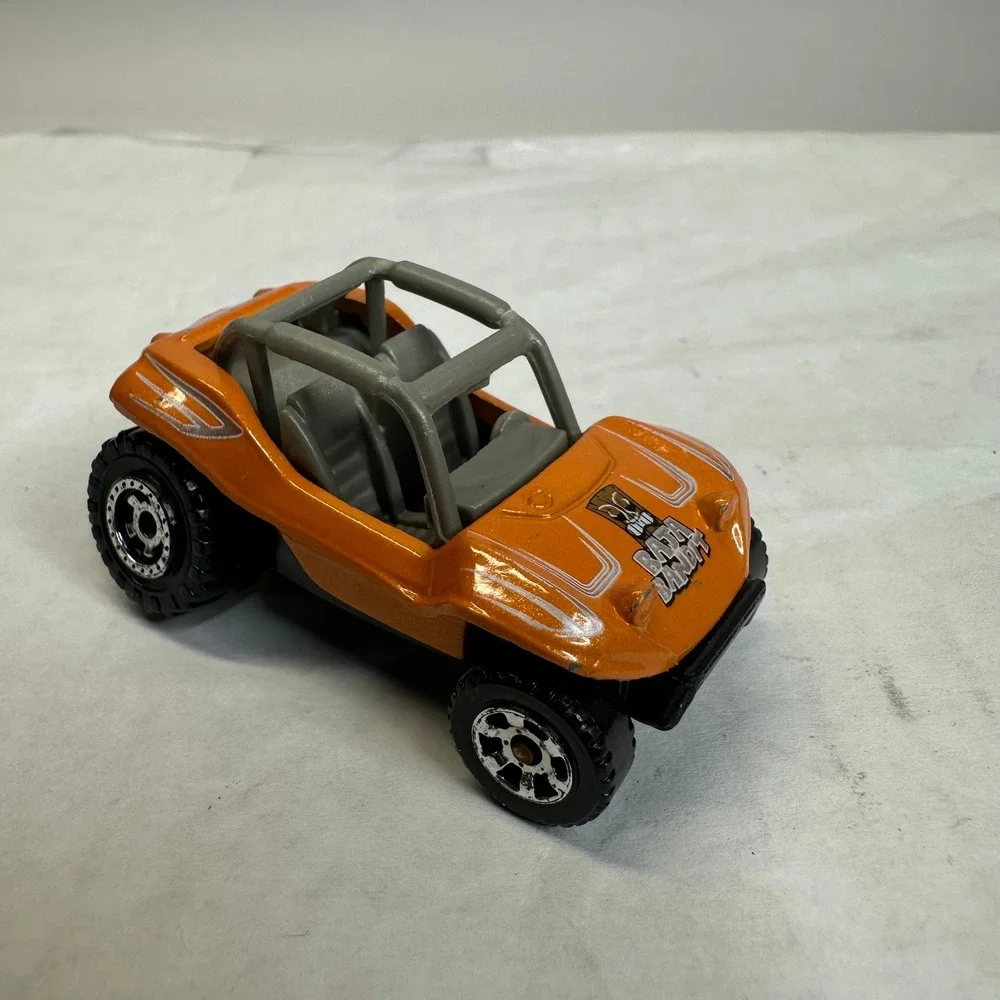 Matchbox Orange Dune Buggy‎ Baja Bandit Beetle Off Road Toy Car 2007 Mattel